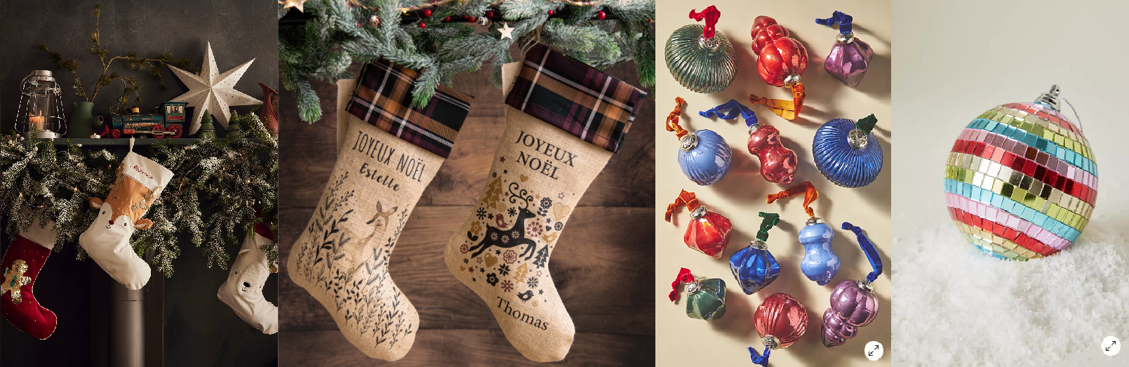 chaussette-noel-personnalisee-boules-kitsch