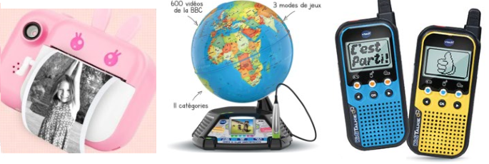 globe-appareil-photo-talkie-walkie