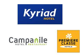 Hotels Campanile, Kyriad et Première Classe (Louvre Hotels)